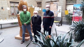Emil Hartmann, P. Philipp Weißhaar und P. Erhard Staufer